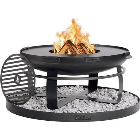 Braséro VIKING 80cm plaque cuisson grille incluse CookKing PACK-111262-2