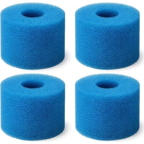 Filtre Spa en Mousse, Lavable Type S1 et Type VI, fabriqué en France, Compatible avec Intex, Bestway, Filtration optimale