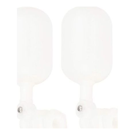 2pcs G3/8 Male Thread Float Valve with Adjustable Arm Auto Shut Off Plastic Float Valve for Water Tank Mounting (1/5)