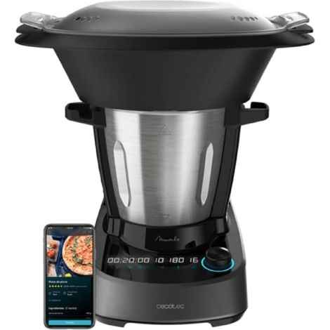 Robot de cuisine multifonction 11090 1600 W 37 fonctions, APP, Balance et Pichet de 3,3 litres en acier inoxydable pour lave-vaisselle, Recette et accessoires (1/5)