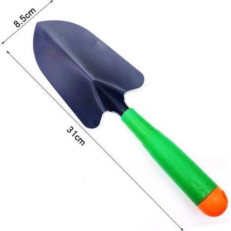 Transplantoir de jardinage — Petite pelle à manche en plastique pour planter, ameublir le sol et transplanter