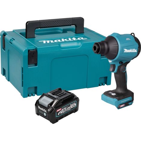 Makita AS 001 GM101 Soplador a batería 40 V máx. sin escobillas + 1 batería de 4,0 Ah + Makpac - sin cargador (1/5)