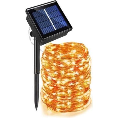 Waterproof Solar Fairy Lights, 30M/100FT 300 LEDs, Perfect for Holidays, Christmas, and Garden Decor