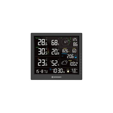 Station météo Bresser Station meteo WiFi avec ecran 10 pour mesurer lire et publier des donnees locales 7004406