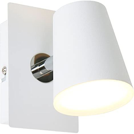 Faretto da parete LED Narcos bianco Trio 6W 3000K 550lm (1/3)
