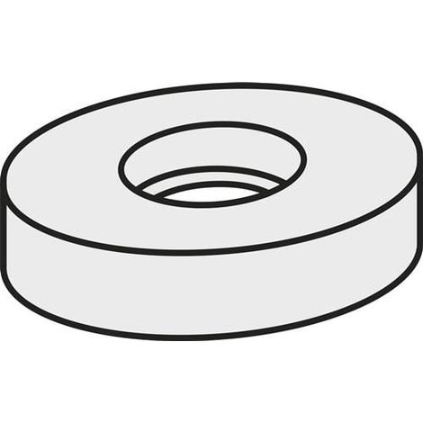 Wendeplatten-Unterlegscheibe ISO SRN 100300:GJ11 Brutto-G.2,45g Farbe Silber (1/2)