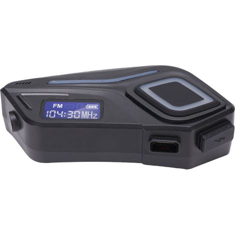 Eosnow Haut-parleur de casque de moto Bluetooth 5.4 IPX8, casque multifonctionnel résistant à la pluie