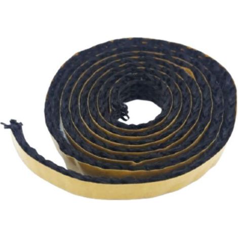 LA NORDICA - 0005003 - Guarnizione per stufa 12x3 mm nera - AL METRO