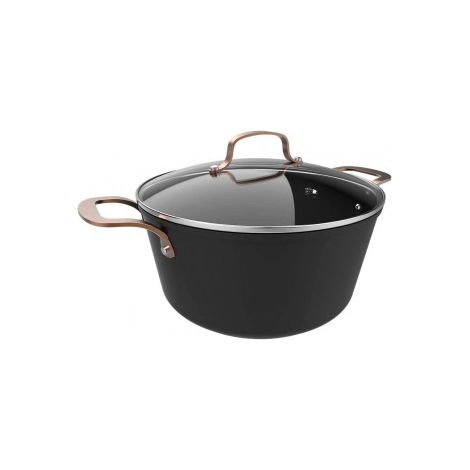 cecotec Casserole moderne 28 cm noir 7,1 litres