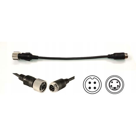 MiniDIN 4-PIN/4-PIN-Reduzierung