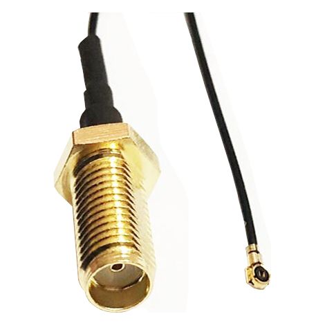 Cavo di collegamento MHF4 femmina / presa SMA RF0.81 1m (1/4)