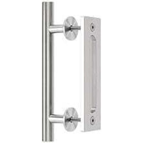 Manija de puerta corrediza, XU, manija de puerta corrediza, manija de puerta, manija de puerta corrediza, plata - KZQ (1/4)