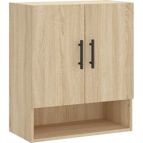 Maison Exclusive - Armadietto a Muro Rovere Sonoma 60x31x70 cm Legno Multistrato (1/5)