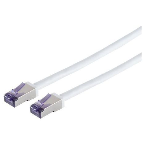 Cable de red Lanview LVN-CAT6A-flex-10MWH blanco de 10 m con S/FTP (S-STP) (1/2)