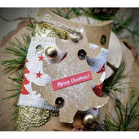 Etichette regalo con cordino, 12 pezzi. (1/5)