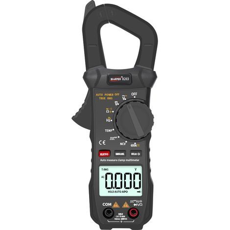 5999 Digitales Zangenmultimeter mit automatischer Bereichswahl, tragbar, kompakt, batterielos (1/5)