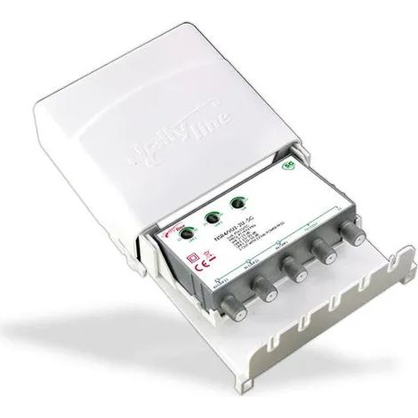 Amplificador de señal tv jolly-line gbs 3 30 dB 3 canales