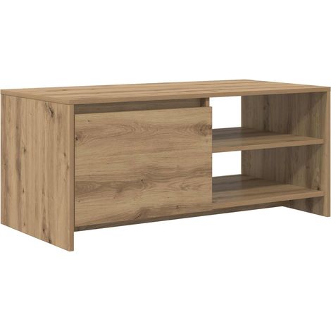 Mesa de centro Roble artisan 102 x 50 x 45 cm vidaXL (1/5)