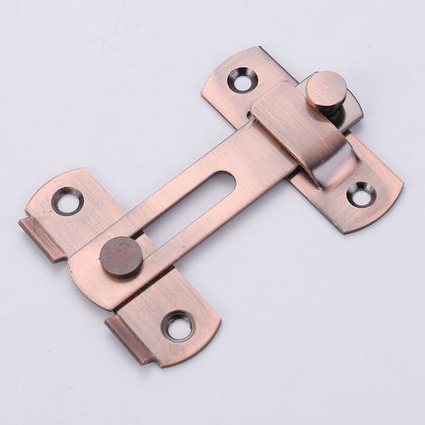 Loquet De Porte Verrou Coulissante,Verrouillage Pour Porte En Acier Inoxydable Avec Vis Sécurité Loquets De Porte Pour Fenêtre, Jardin Et Porte 2 Pcs