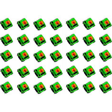 Set di 35 interruttori lineari HMX lubrificati in EVA per tastiere meccaniche (1/5)