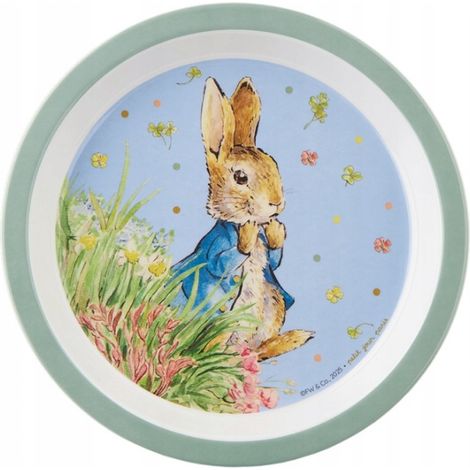 Plato de melamina AL07, color claro petit jour paris, Peter Rabbit (1/5)