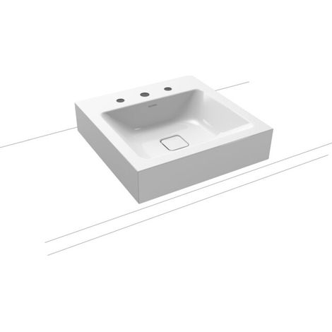 Kaldewei 908406013676 Lavabo à poser CONO Mod.3077, 500 (1/2)