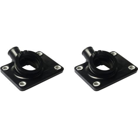 Convient pour 2 adaptateurs d'interface de carburateur de moto, connecteurs de carburateur de collecteur d'admission, compatible avec les accessoires DT125, RS125 et DT 125. (1/3)