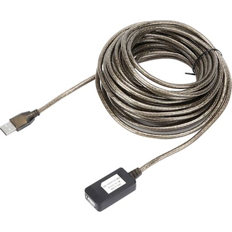 HI‐0101‐UEC Prise en charge du câble d'extension de câble USB 10m pour le système Windows/Macintosh, charge rapide et fiable (1/5)