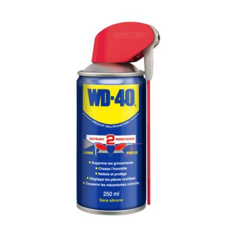 WD 40 Desengrasante en spray de doble posición 250 ml (1/4)