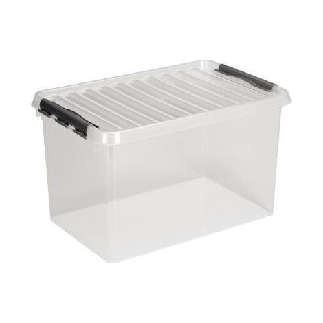 Sunware Aufbewahrungsbox für Regalsystem Q-Line 72 l mit Deckel Kunststoffbox (1/3)