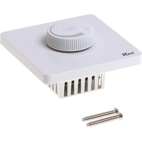 Interrupteur de réglage de la vitesse du ventilateur de plafond, variateur mural 220 V 10 A (1/4)