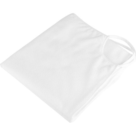 Jupe-robe portable à bretelles pour femme, serviette de bain, paréo, spa, plage, blanc (1/5)