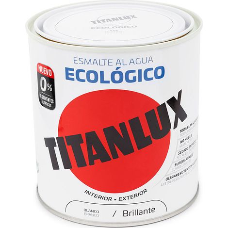 Ökologischer Emaille auf Wasserbasis, hellweiß, 250 ml, Titanlux 00T056614