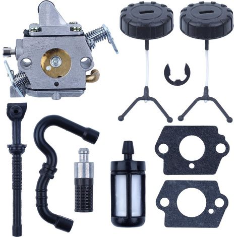 Kit de filtre de ligne d'huile, tuyau de carburateur et conduite d'huile pour STIHL MS180 MS170 017 018 Remplacer Zama C1Q-S57B (1/5)