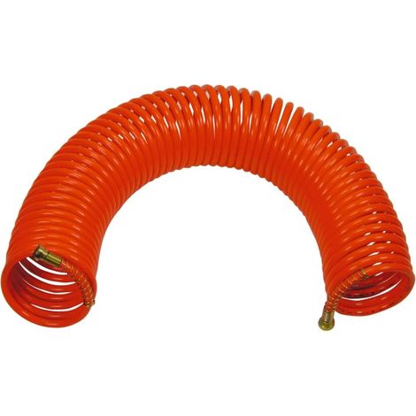 Tubo per aria compressa Stanley spiralato con a baionetta Ø 6 x 8 mm 15 mt