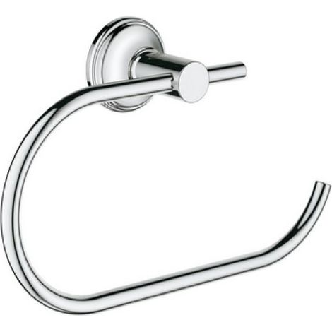 PORTA ROTOLO CARTA ESSENTIALS AUTHENTIC Cromo