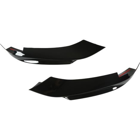 Frontstoßstangendiffusor in Hochglanzschwarz (2 Stück), linker und rechter Seitensplitter-Spoilerlippe für BMW 4er F32 F33 F36 M Sport 2014-2020 (1/5)
