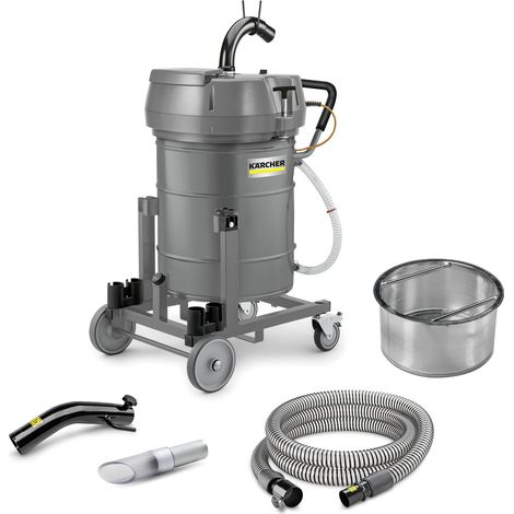 KARCHER Aspirateur Industriel IVR-L 100 24-2 Tc 99909960 avec Kit, Cuve Basculante 100 L en Acier, Puissance 2.4 kW, DN 50, Classe L, Garantie 2 ans