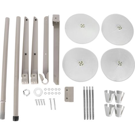 Metallspulenhalter für Nähmaschinen, Nähmaschinen-Verbrauchsmaterial, 4-teilig