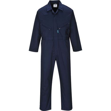 Tuta Liverpool con zip - Taglia S - Blu navy - Portwest
