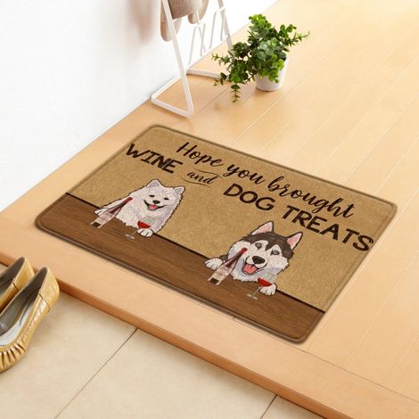 Tapis De Sol - Tapis D'Entrée Non Glissant - Pour Intérieur Extérieur Cuisine Salle De Bain Balcon - 40 X 60 Cm - Polyester - 1 Pièce (1/4)