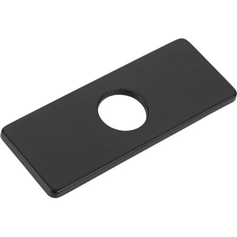 – Rosace INOX pour robinet – Plaque de trou d'évier – Diamètre extérieur 50mm – Résistante à la corrosion – Lot de 1 pièce (1/3)
