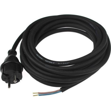 1 Cordon D'Alimentation 5 M, Câble Adaptateur Caoutchouc IP44, Pour Chantier Et Industrie (1/5)