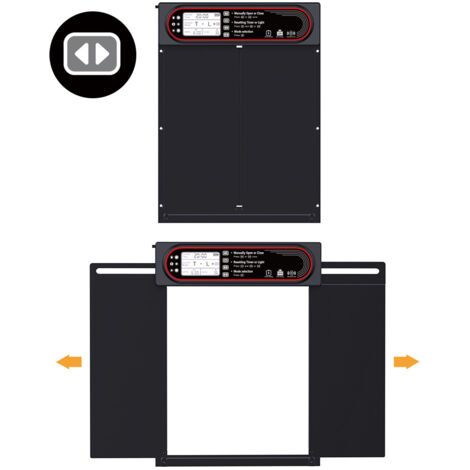[JAMAIS UTILISÉ]Porte Poulailler Automatique Solaire Anti-Pincement avec Minuterie du Soir/Matin, Porte Automatique Poulailler Solaire Grand Panneau Solaire Contrôle de la sensibilité à la lumière Tél (1/5)