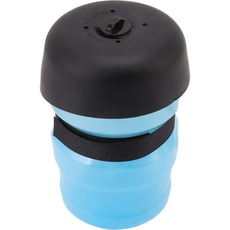 Hunde-Trinkflasche: Weich, leicht zu reinigen, leicht und tragbar – ideal für Reisen mit Haustieren, Camping und Wandern. (1/5)