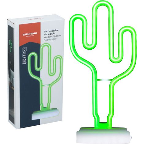 Grundig Lampe de table Vert H19.5xl5.1xL13.8cm (1/5)