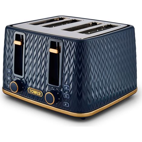 TOWER T20061MNB - Empire 4 Slice Toaster (1/6)