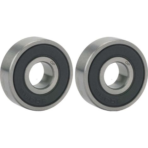 2x Roulement à billes 608-2RS 8x22x7mm étanche roue moto scooter mobylette voiture remorque tracteur