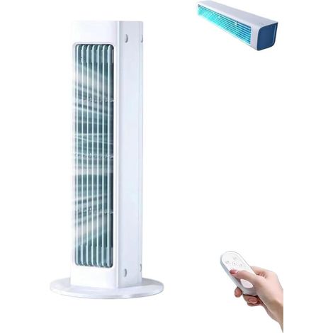 Nouvelle Et Améliorée ventilateur(Ne refroidit pas),Double mode horizontal/vertical,ultra silencieux pour chambre et bureau (Blanc) (1/5)
