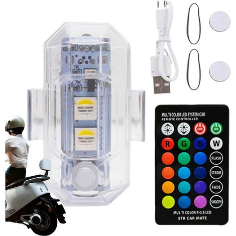 Lumières clignotantes sans fil, à LED anti-collision (1/5)